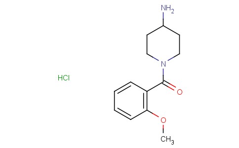 Methanone, (4-amino-1-piperidinyl)(2-methoxyphenyl)-, hydrochloride